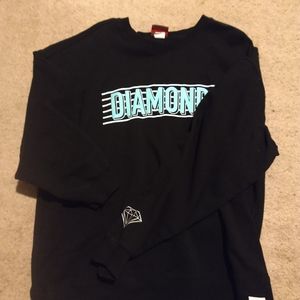 Diamond supply co. Sweater  new unwashed unworn